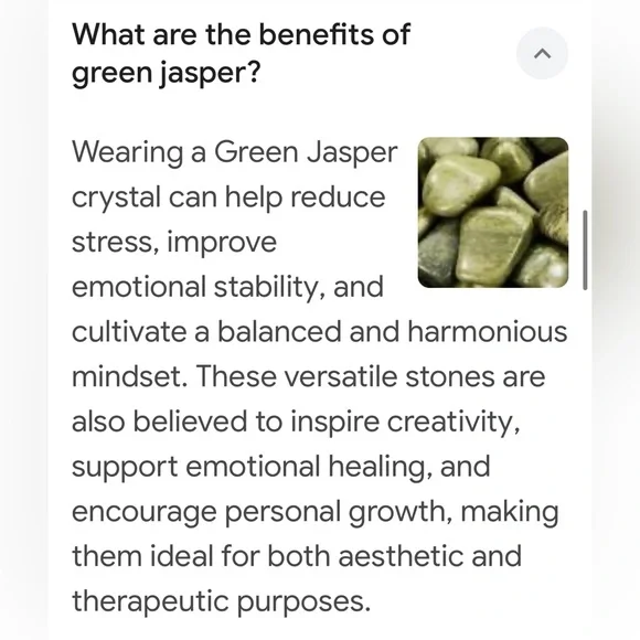 Green Jasper Raw Stone - Picture 7 of 8